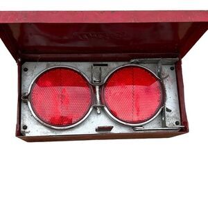Anthes vintage road reflectors in case